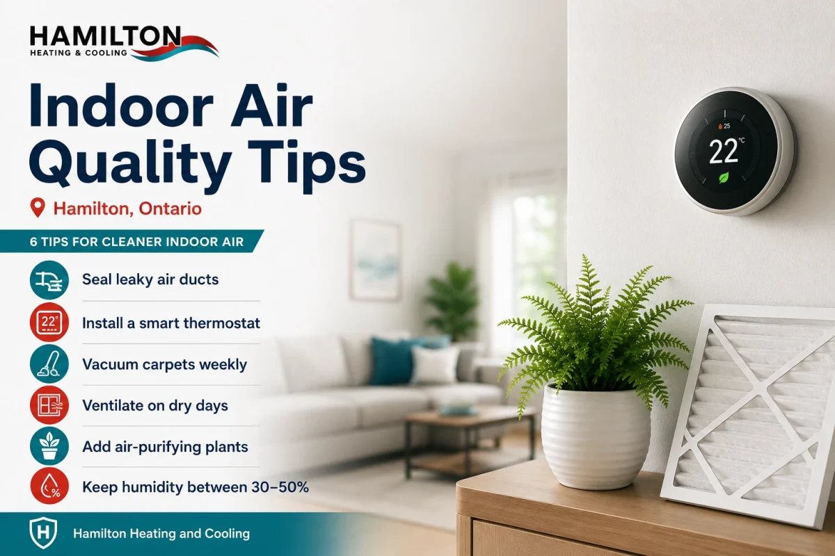 Indoor Air Quality Tips Hamilton Homes Need: 6 Proven Fixes
