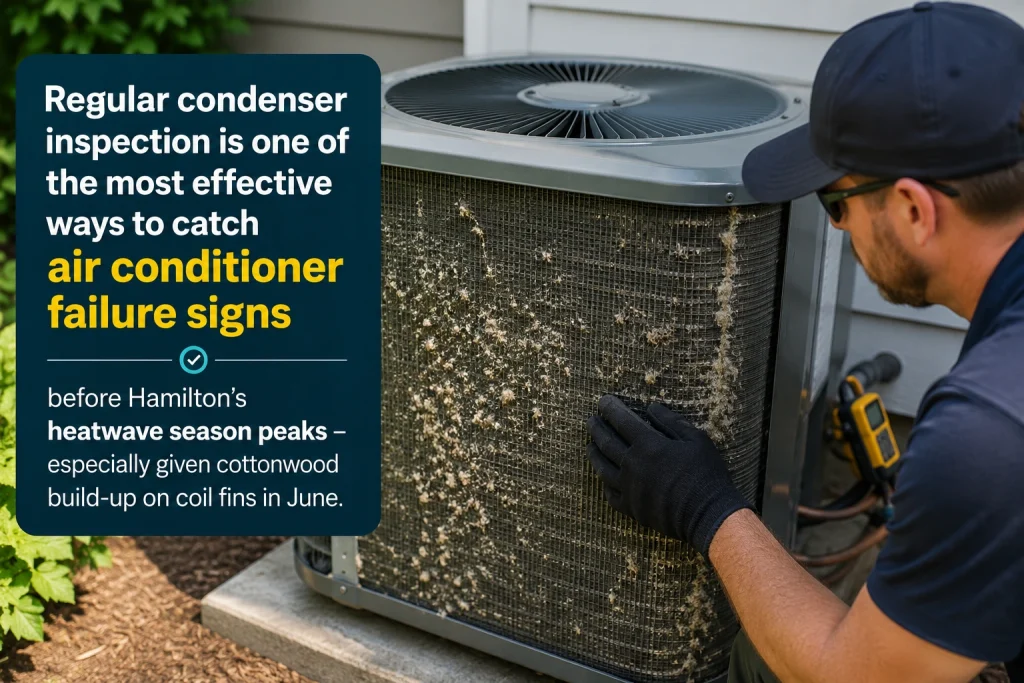 Air Conditioner Failure Signs Hamilton โ Outdoor Condenser Inspection